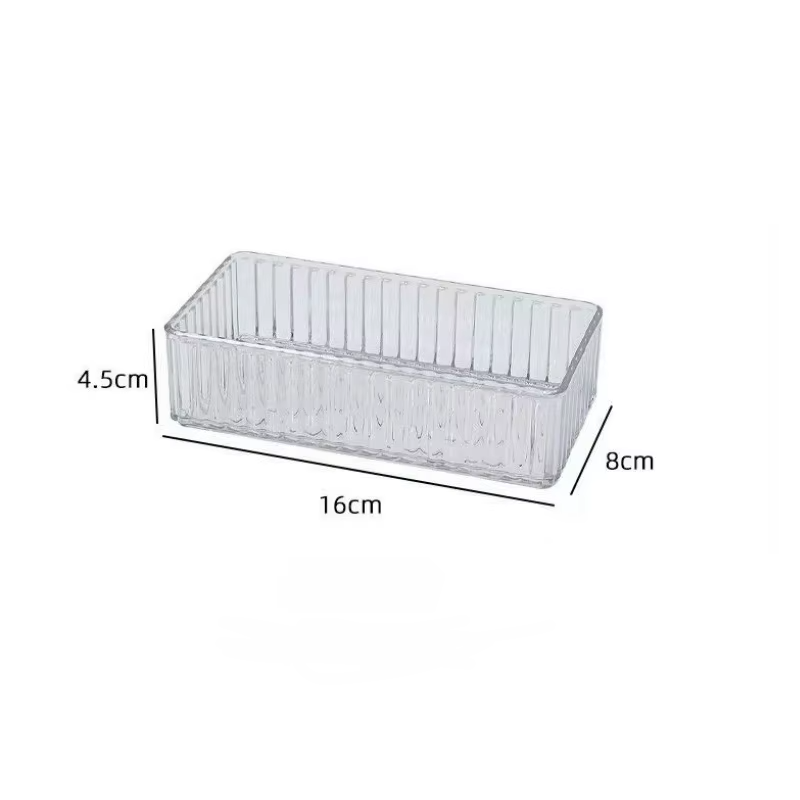 Organizador De Gaveta Modular Ajustável Em Acrílico