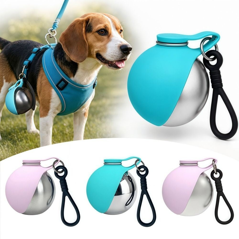 Garrafa de Água 2 em 1 para Cães.