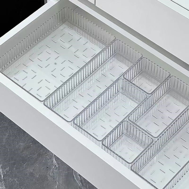 Organizador De Gaveta Modular Ajustável Em Acrílico