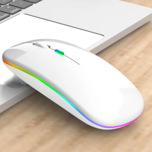 Mouse Sem Fio Bluetooth Recarregável Slim