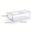 Organizador De Geladeira Com Gavetas Transparentes