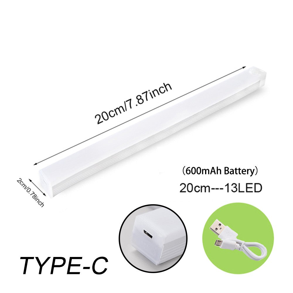 Luz LED Com Sensor De Movimento Recarregável