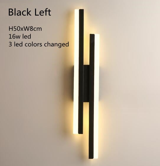 Arandela LED De Parede Moderna Com Luz Ajustável