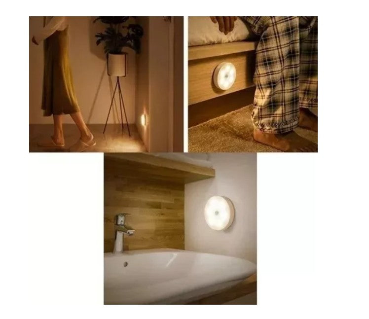 Luz Noturna LED Com Sensor De Movimento