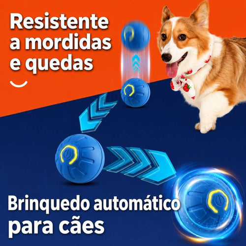 Bola Anti-Tédio Inteligente para Cães e Gatos
