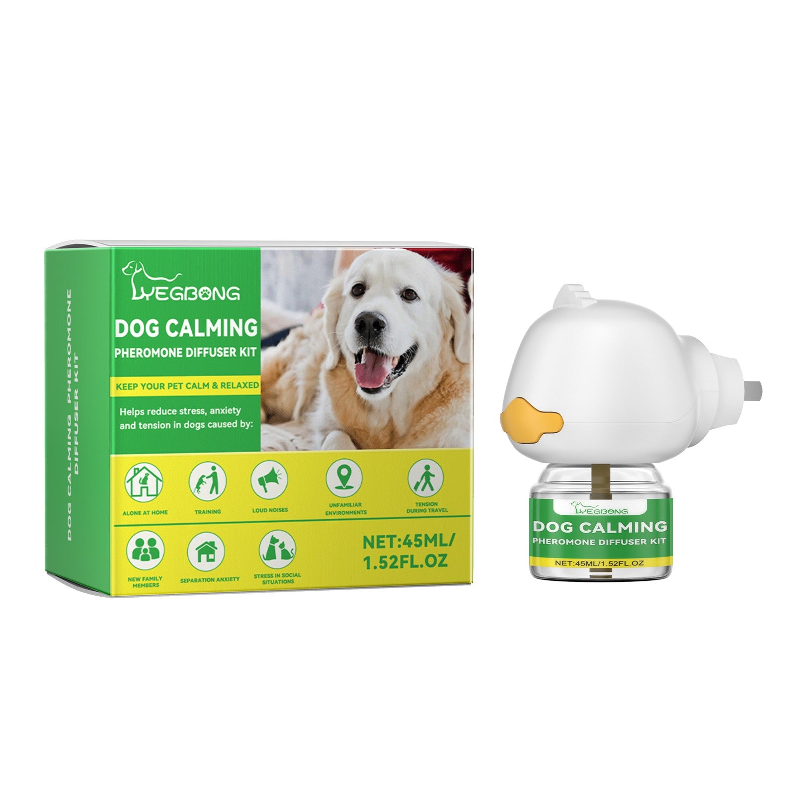 Kit Difusor Calmante para Cães.