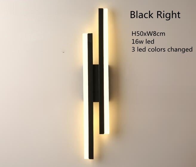 Arandela LED De Parede Moderna Com Luz Ajustável
