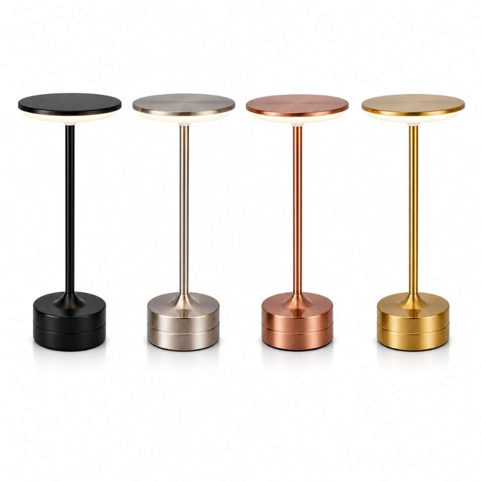 Luminária De Mesa LED Com Sensor De Toque