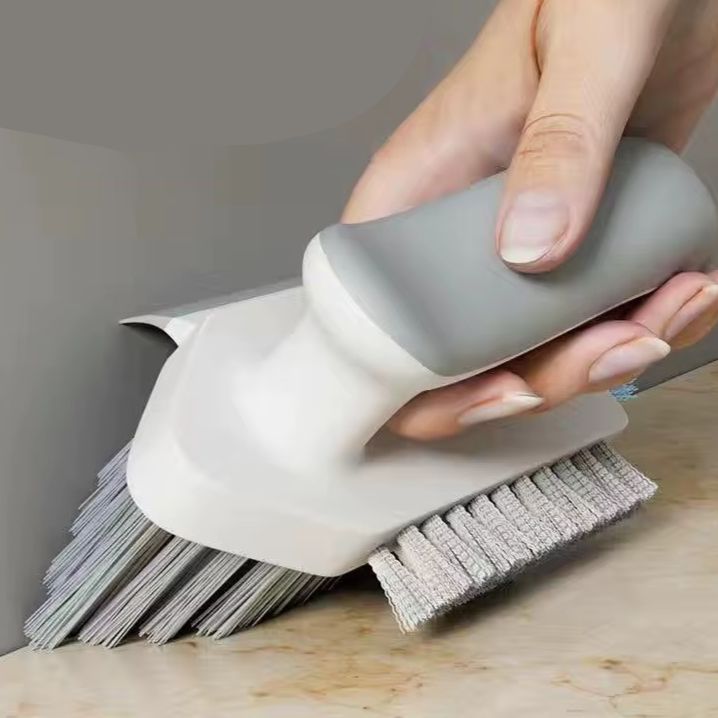 Escova De Limpeza Multifuncional Para Cantos E Frestas