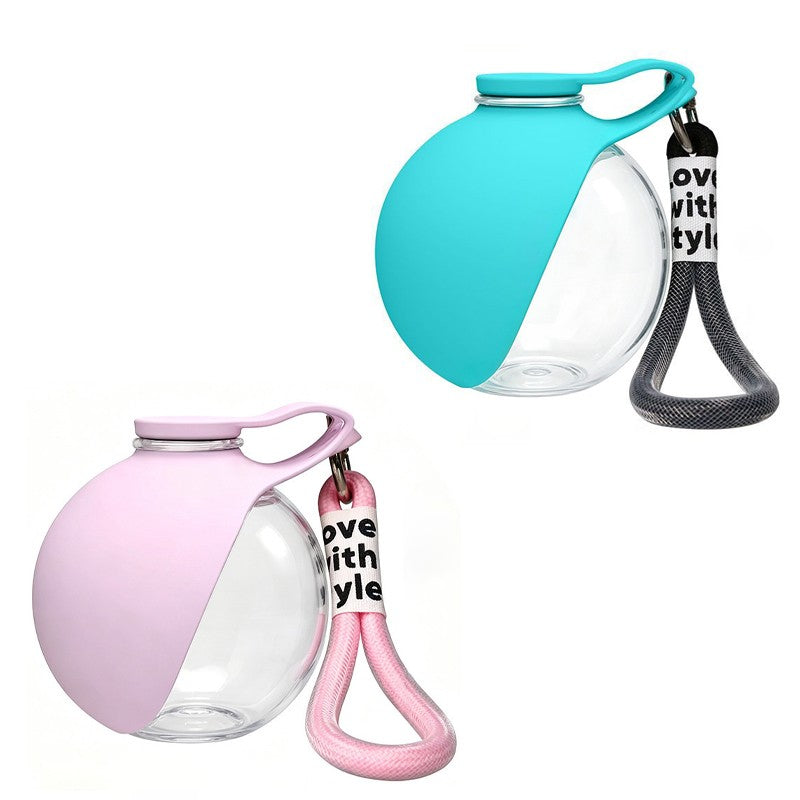Garrafa Portátil de Água Plástica para Cães 285ml.