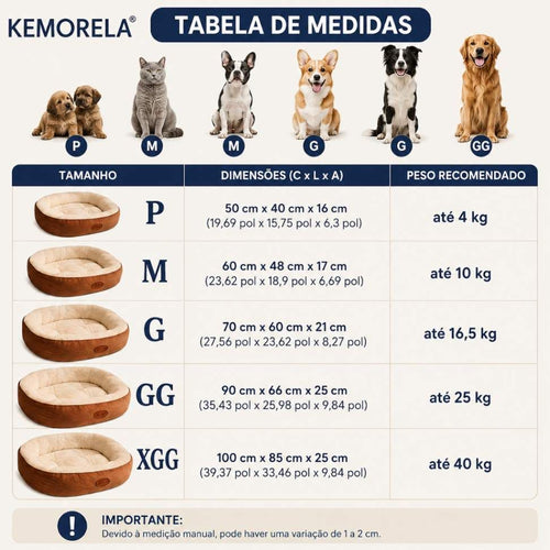 Cama Nuvem de Pelúcia para Pets