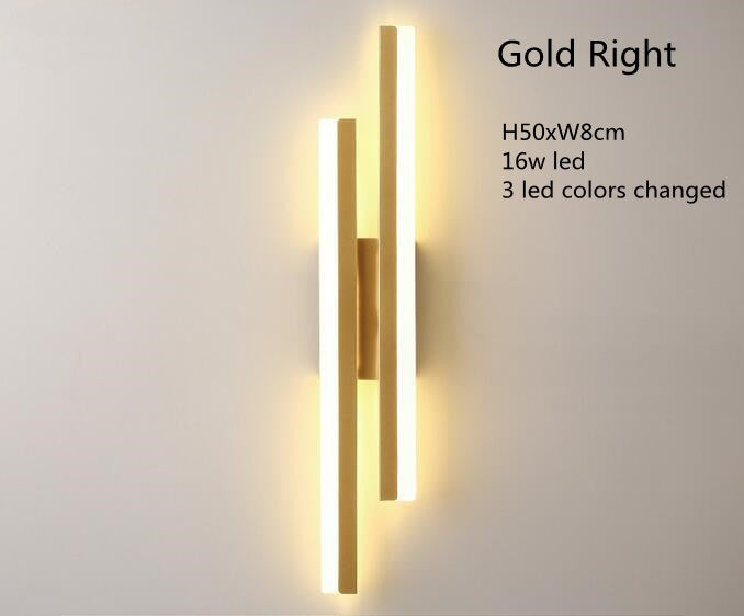 Arandela LED De Parede Moderna Com Luz Ajustável