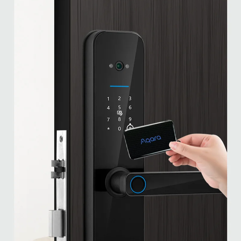 Fechadura Digital Inteligente Com Biometria e Câmera Integrada