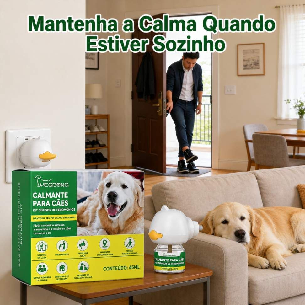 Kit Difusor Calmante para Cães.