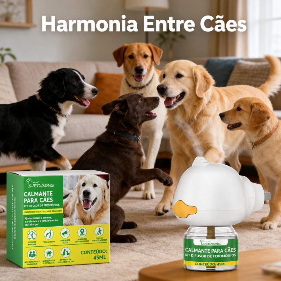 Kit Difusor Calmante para Cães.