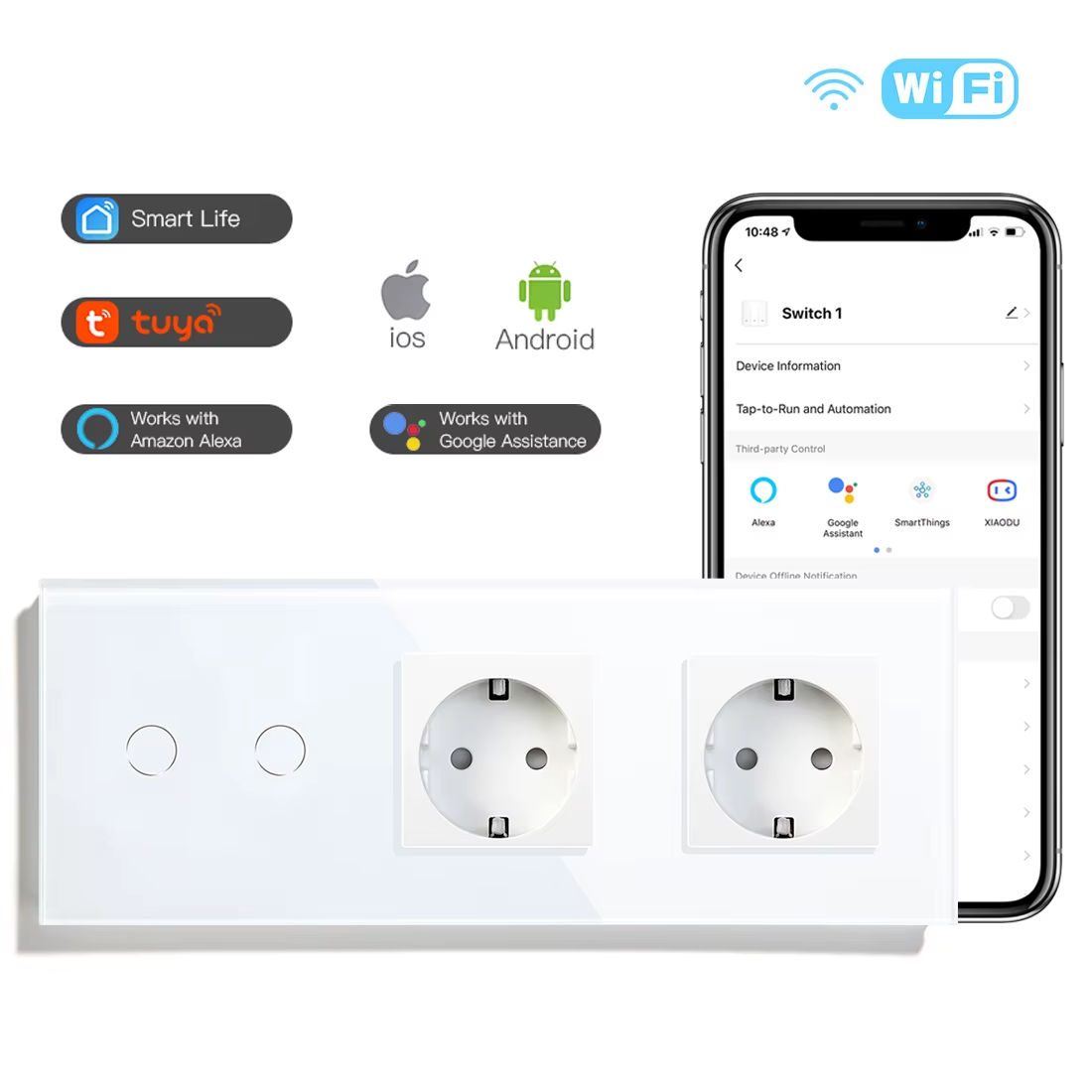 Interruptor Inteligente Touch Com Controle Por Aplicativo