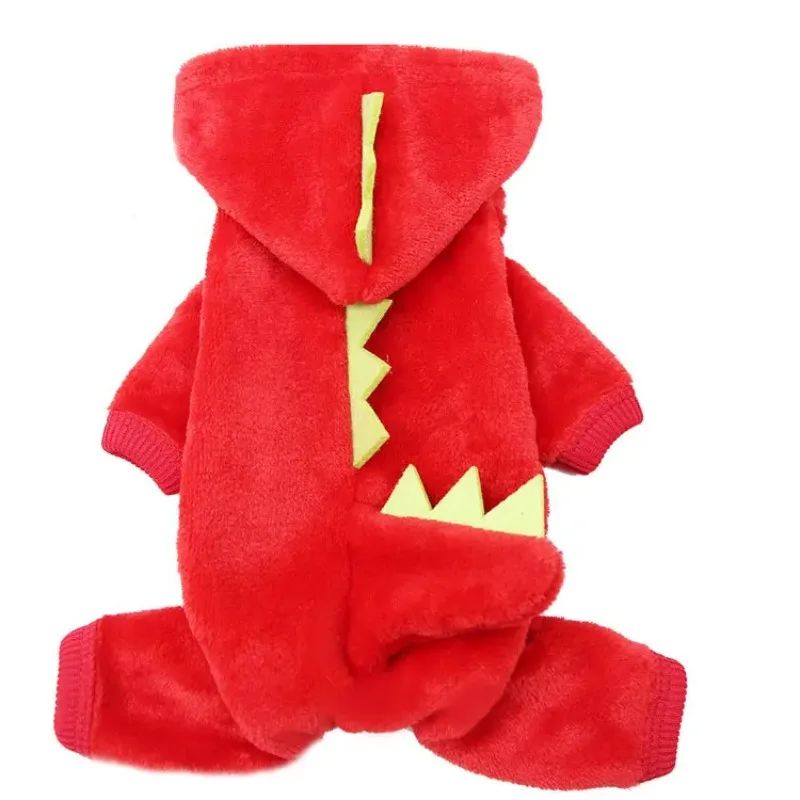 Macacão Dinossauro para Cães e Gatos