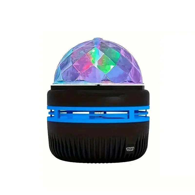 Luz Noturna LED Efeito Bola De Cristal