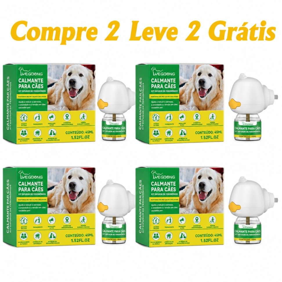 Kit Difusor Calmante para Cães.