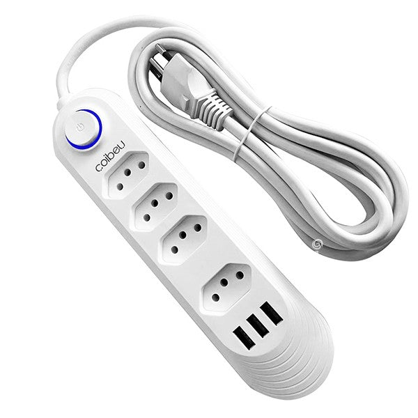 Extensão Elétrica Com Interruptor E Proteção