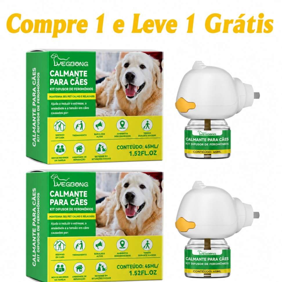 Kit Difusor Calmante para Cães.