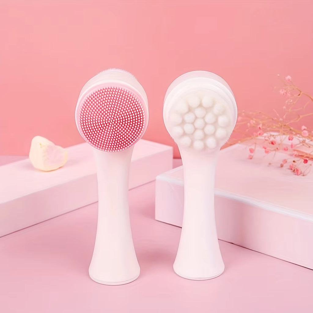 Limpador de patas de animais de estimação de silicone e escova de massagem