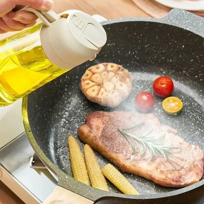 Frasco Spray De Óleo 2 Em 1 Para Cozinha
