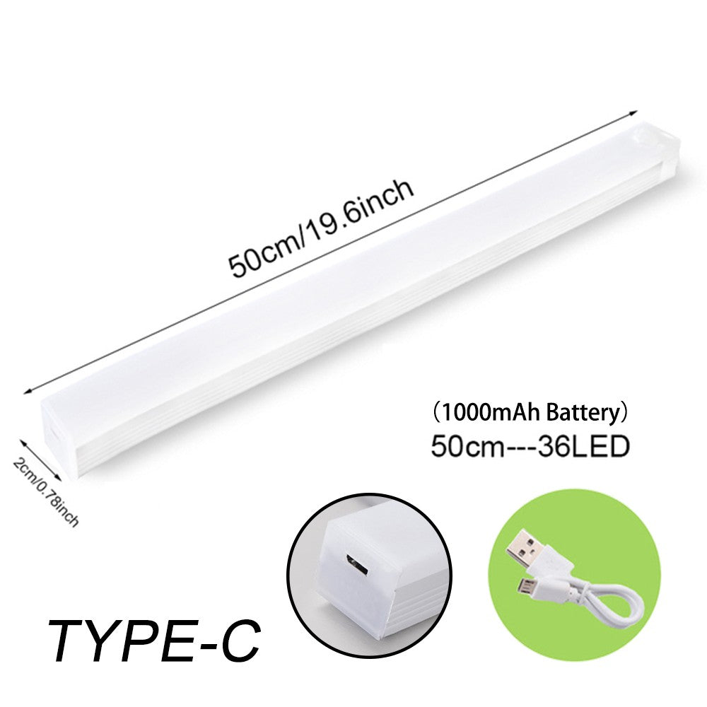 Luz LED Com Sensor De Movimento Recarregável