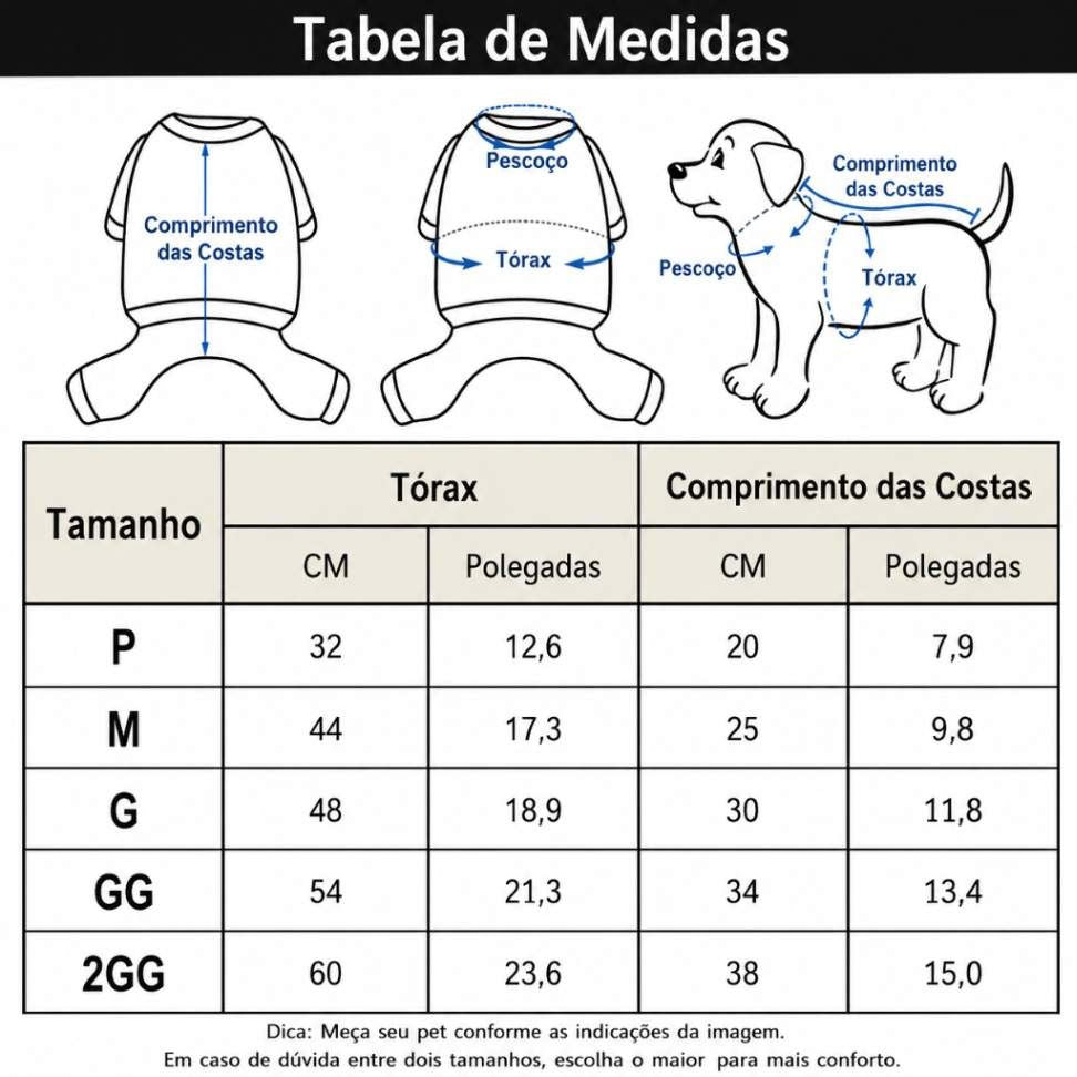 Capa de Chuva Impermeável e Refletiva para Cães