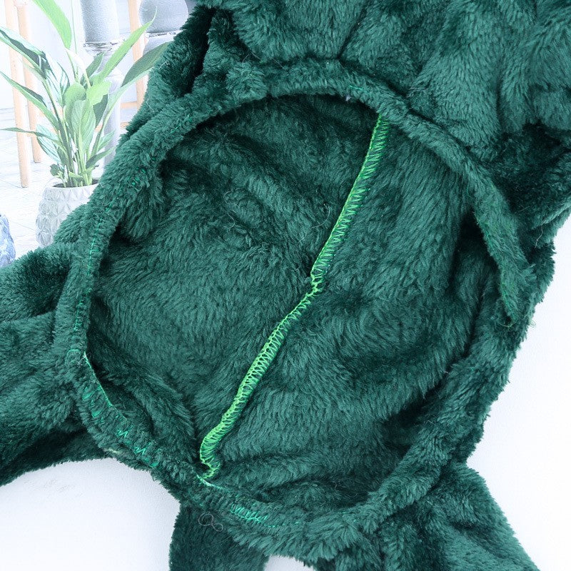 Macacão Dinossauro para Cães e Gatos
