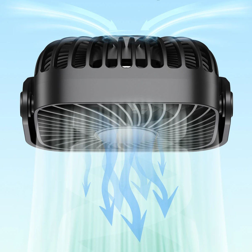 Mini Ventilador USB De Mesa Com 3 Velocidades