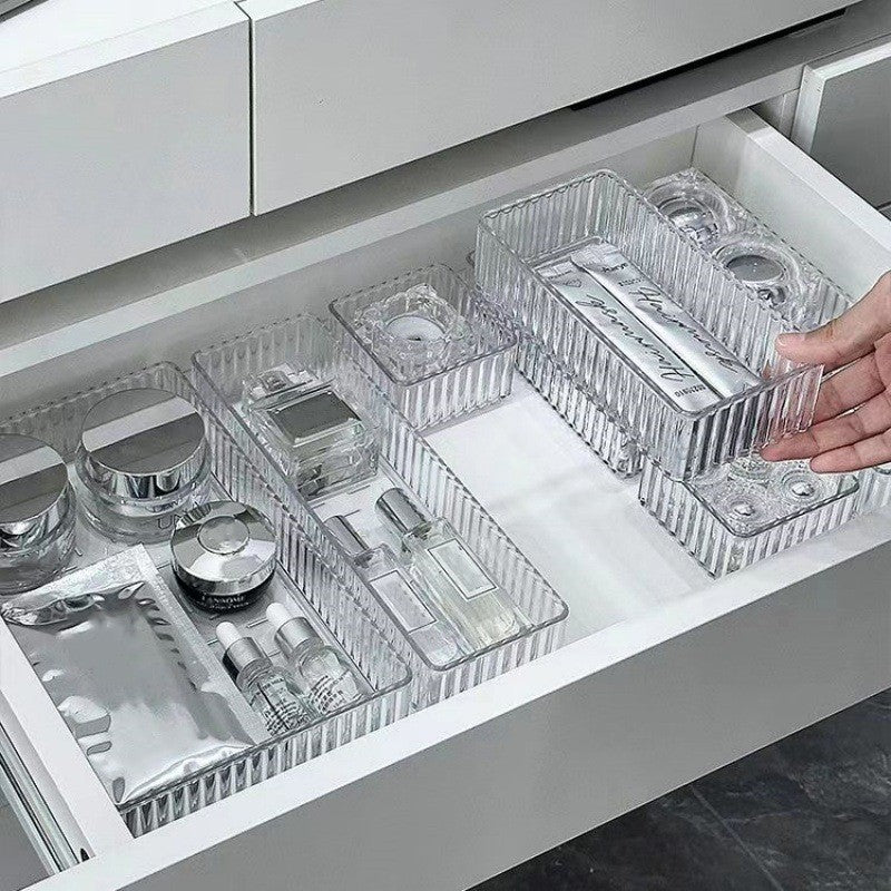 Organizador De Gaveta Modular Ajustável Em Acrílico