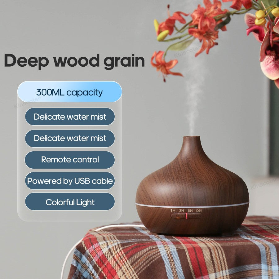 Umidificador Difusor De Aromas Ultrassônico Com Timer