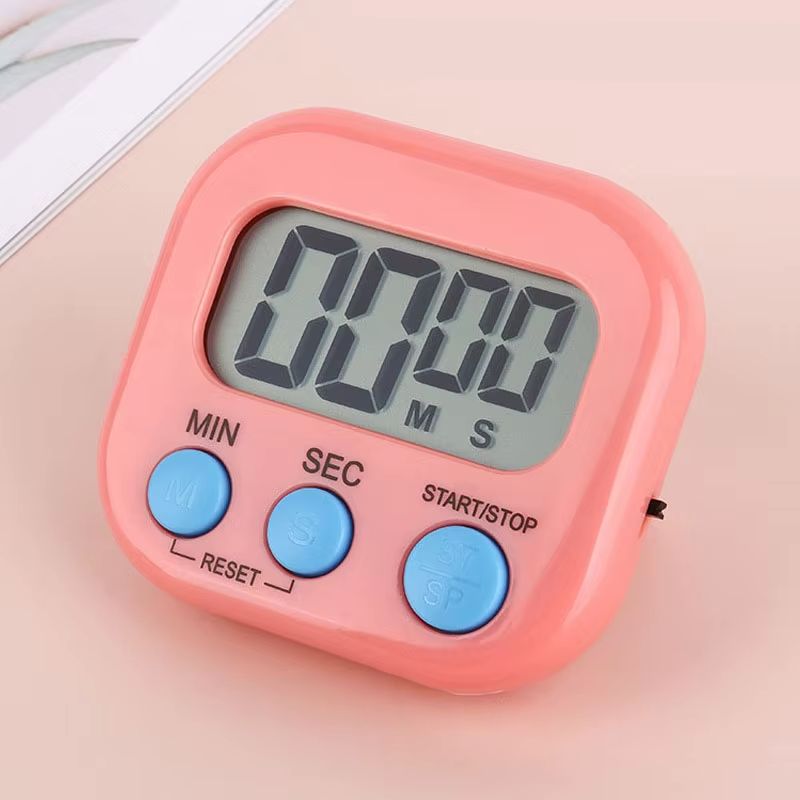 Timer Digital De Cozinha Com Alarme