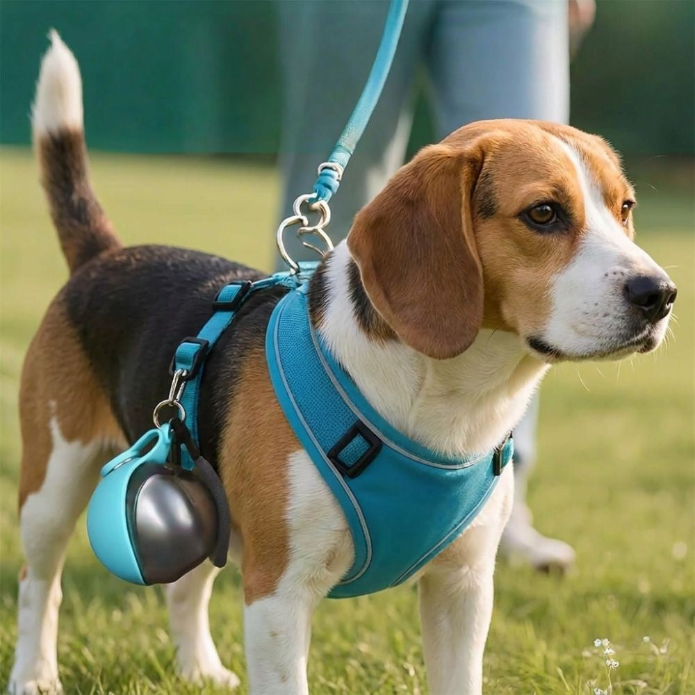 Garrafa de Água 2 em 1 para Cães.