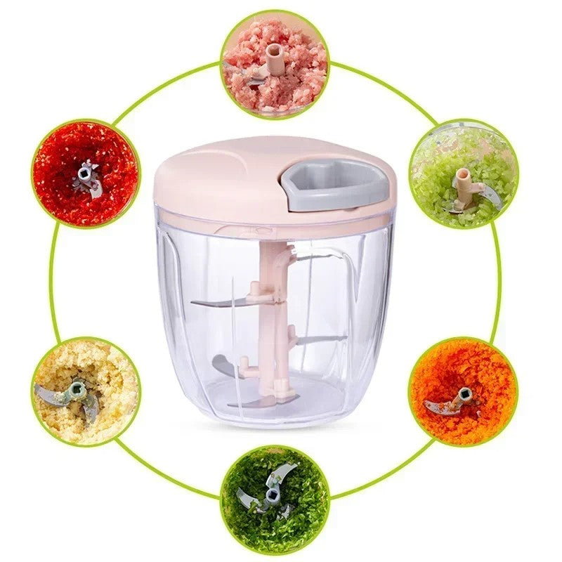 Picador Manual De Alimentos Com Corda