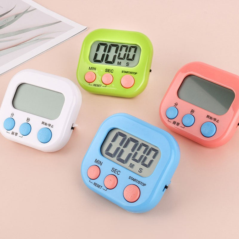 Timer Digital De Cozinha Com Alarme
