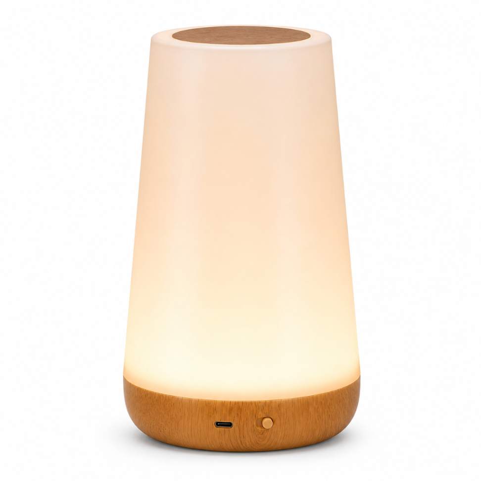 Luminária LED Touch RGB Com Controle Remoto
