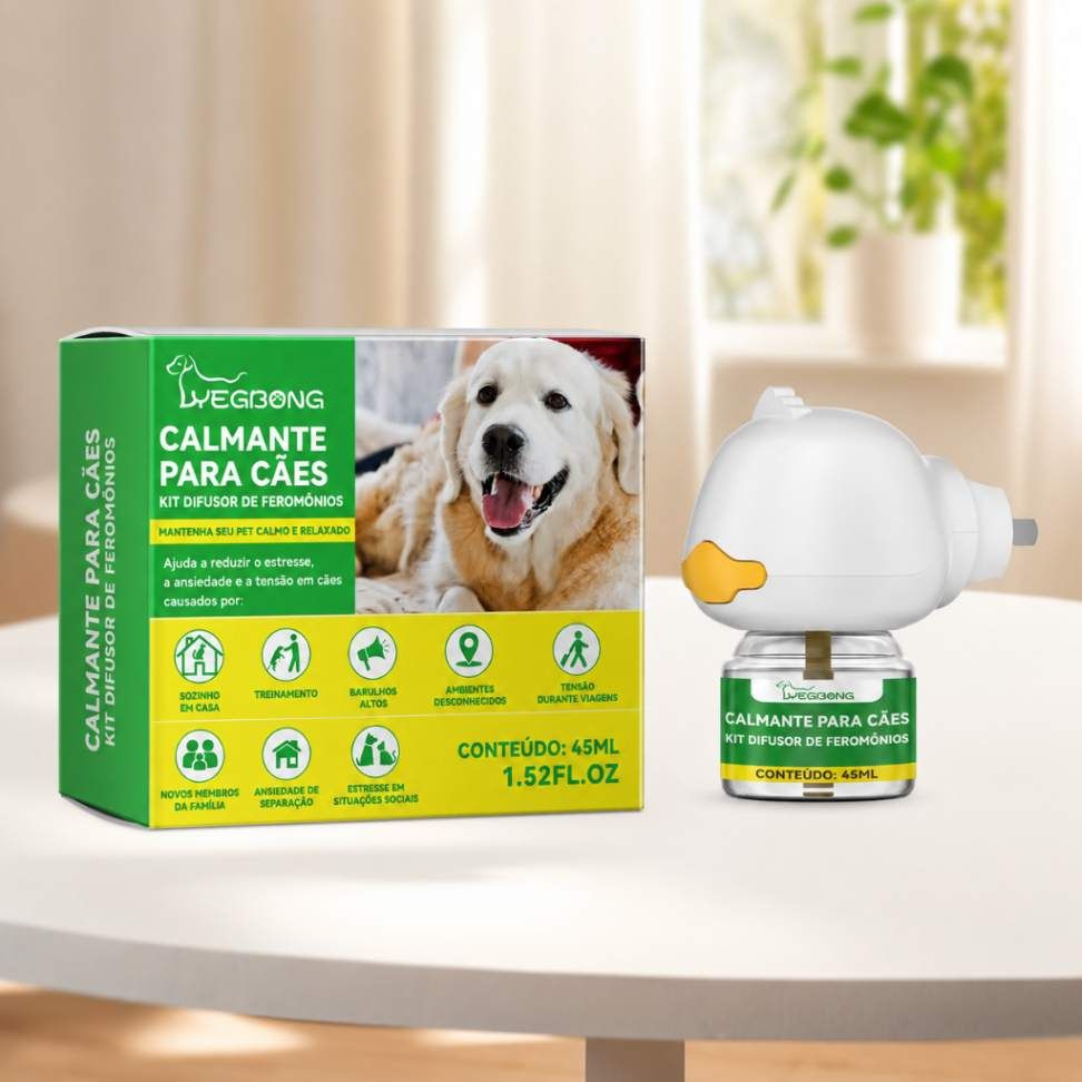 Kit Difusor Calmante para Cães.